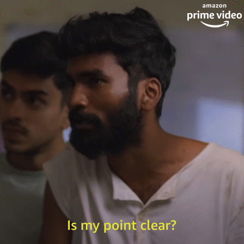 Amazon Prime Video My Point GIF by primevideoin