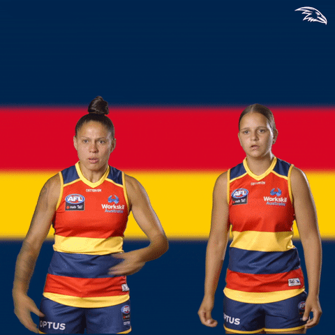 Frustrated Aussie Rules GIF by Adelaide Crows