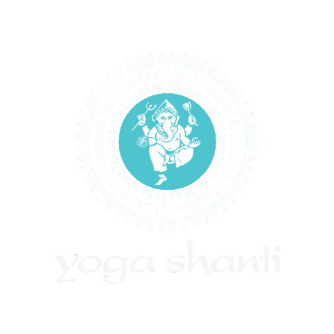 Yoga Shanti Sticker