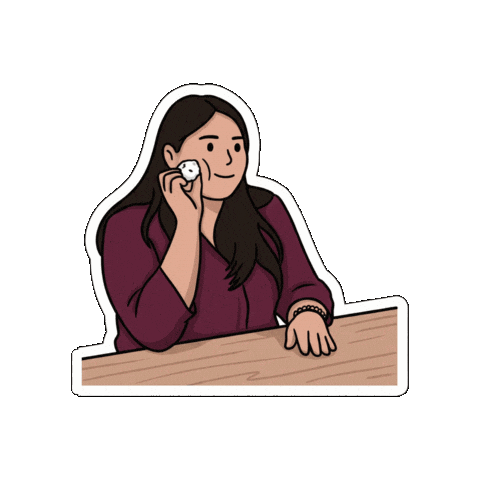 Happy Girl Sticker by Brifly