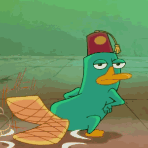 perry the platypus GIF
