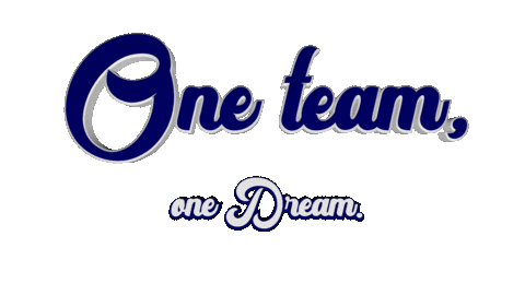 One Team One Dream SVG/PNG - Etsy