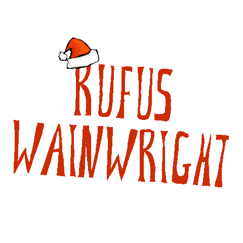 Merry Christmas Sticker by Rufus Wainwright