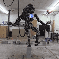 robot dancing GIF