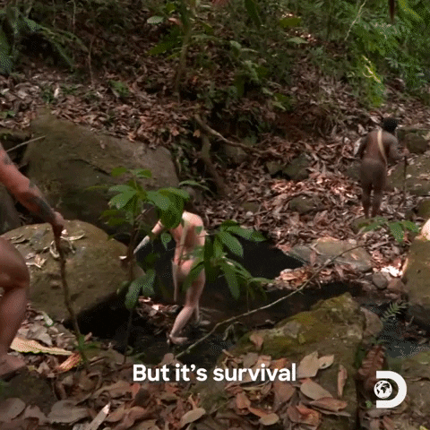 Naked And Afraid Deal With It GIF by Discovery