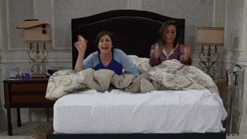 Waving Mayim Bialik GIF by CallMeKatFOX