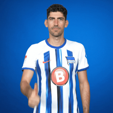Andreas Bouchalakis Thumbs Up GIF by Hertha BSC