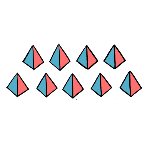 Pyramids Loonatoons Sticker by LUNA TUNES