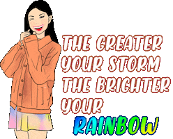 Rainbow Sticker by vone officiel