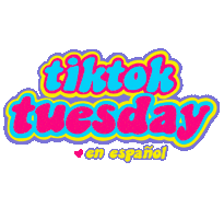 En Espanol Happy Tuesday Sticker