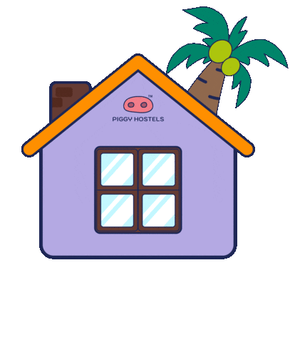 piggyhostels Sticker