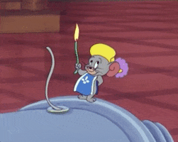 Tom And Jerry Nibbles GIF by moodman