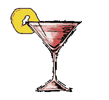 Summer Cocktail Sticker by Benji & Fede