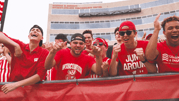 Football Team GIF by Wisconsin Badgers