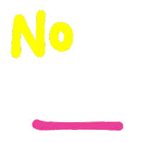 No Way What Sticker by sabribeny