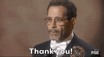 Tony Shalhoub Thank You GIF by Emmys