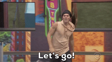 Lets Go GIF by Big Brother