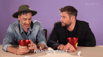 Nah You Dont Chris Hemsworth GIF by BuzzFeed