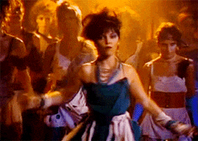 music video dancing 80s retro 1980s