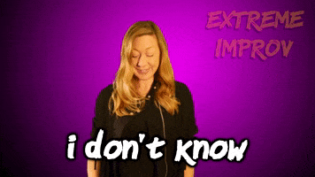 Mystery Oops GIF by Extreme Improv