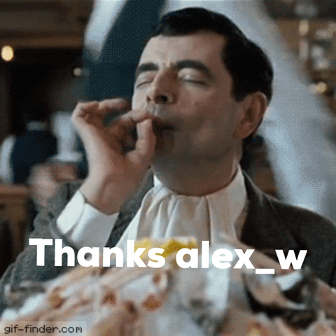 Thanks Alexw GIF