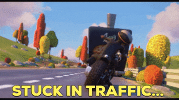 Driving On My Way GIF by The Animal Crackers Movie