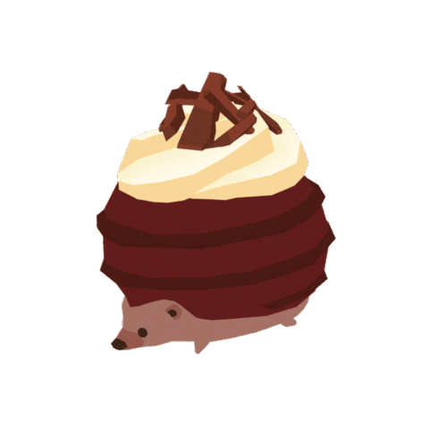 Hedgehog Forester Sticker