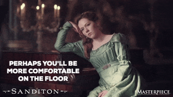 On The Floor GIF by MASTERPIECE | PBS