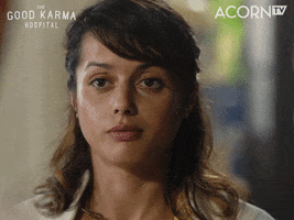 Good Karma Hospital Reaction GIF by Acorn TV