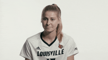 Shocked University Of Louisville GIF by Louisville Cardinals