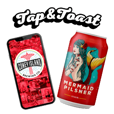 New York Beer Sticker by Coney Island Brewery