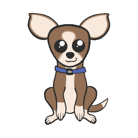 Little Dog Love Sticker by Little Dog Paper Co.