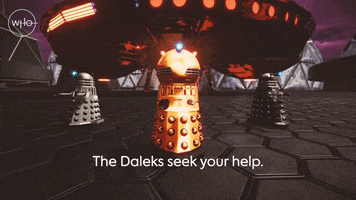 Help Me Dalek GIF by Doctor Who