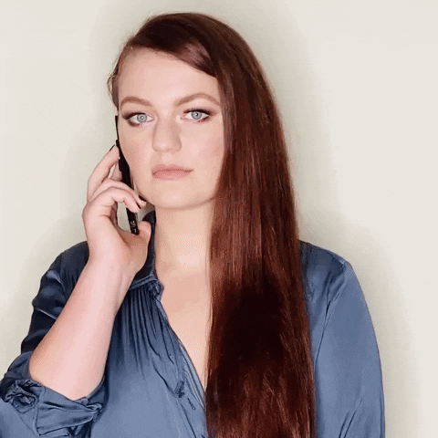 Talking Missed Call GIF by Kathryn Dean