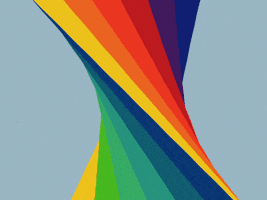 herbert bayer rainbow GIF by marcovandervlag