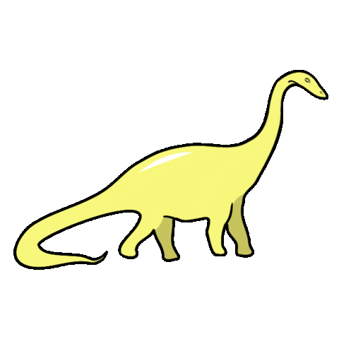 What What Dinosaur Sticker by HOUSE BRAND