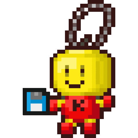 8Bit 16Bit Sticker