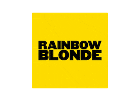 Logo Indie Label Sticker by Rainbow Blonde