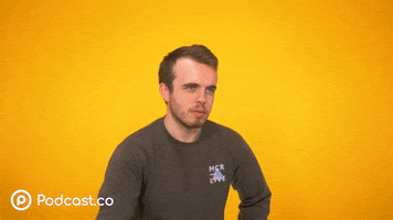 Pointing Yes GIF by Podcastdotco