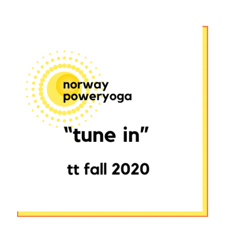 Norway Power Yoga Sticker
