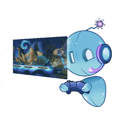 Robot Streamer Sticker by Mr.io Games