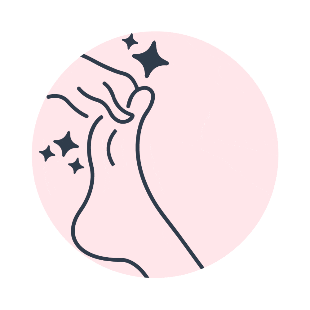 Pedicure Sticker by Oliveria Salón