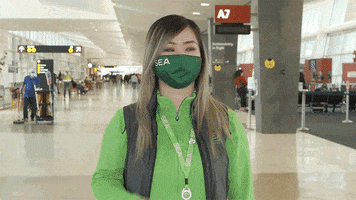 Sea Reaction GIF by Seattle-Tacoma International Airport