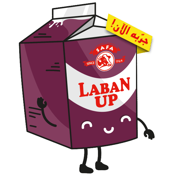 Laban Sticker by Gulf Safa Dairy