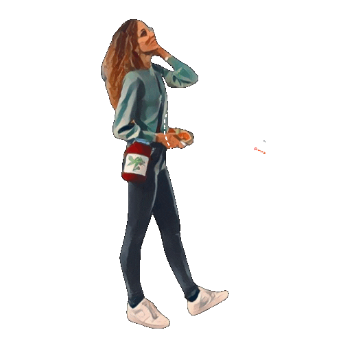 Ablondeglobetrotter Sticker