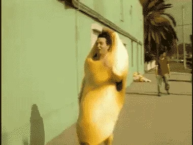 banana panic GIF