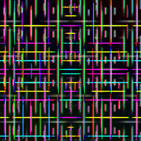 Digital Art Glitch GIF by patternbase