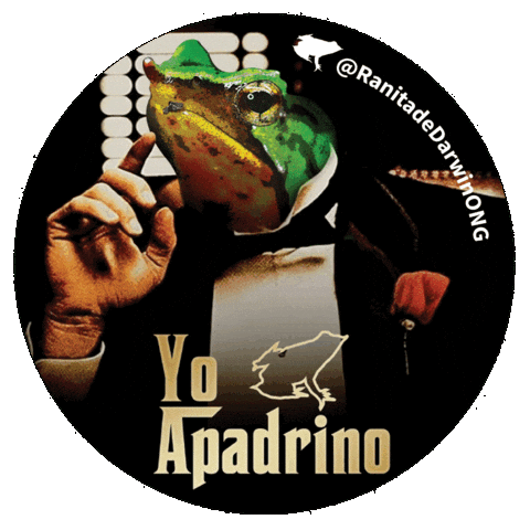 The Godfather Don Corleone Sticker by Ranita de Darwin ONG