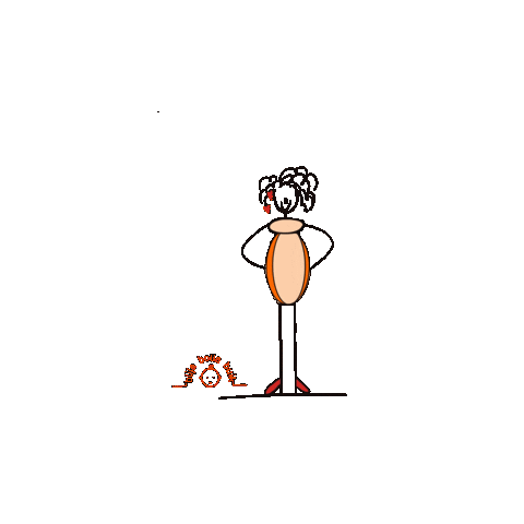 Sticker by Blije bolle buik