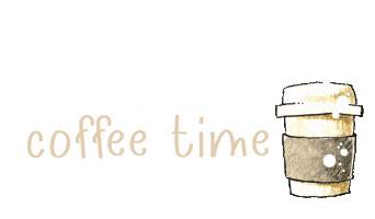 Coffee Time Sticker by Linouspots
